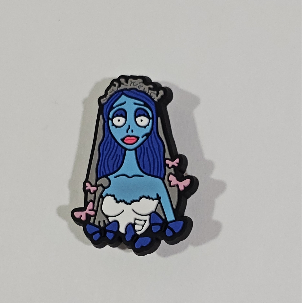 Corpse Bride Shoe Charm Croc Charms Clog